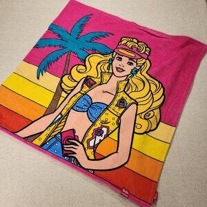 Cakeworthy California Dream Barbie Beach Towel Pink NEW